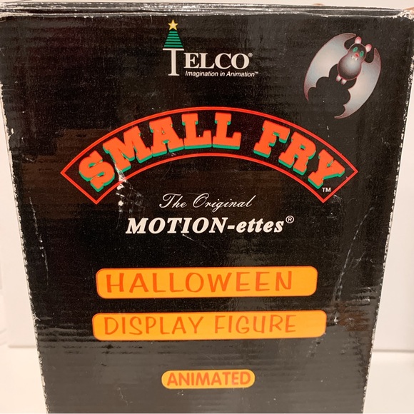 VTG 1995 Telco Small Fry Animated Halloween Display Little Devil Animated - Picture 12 of 15